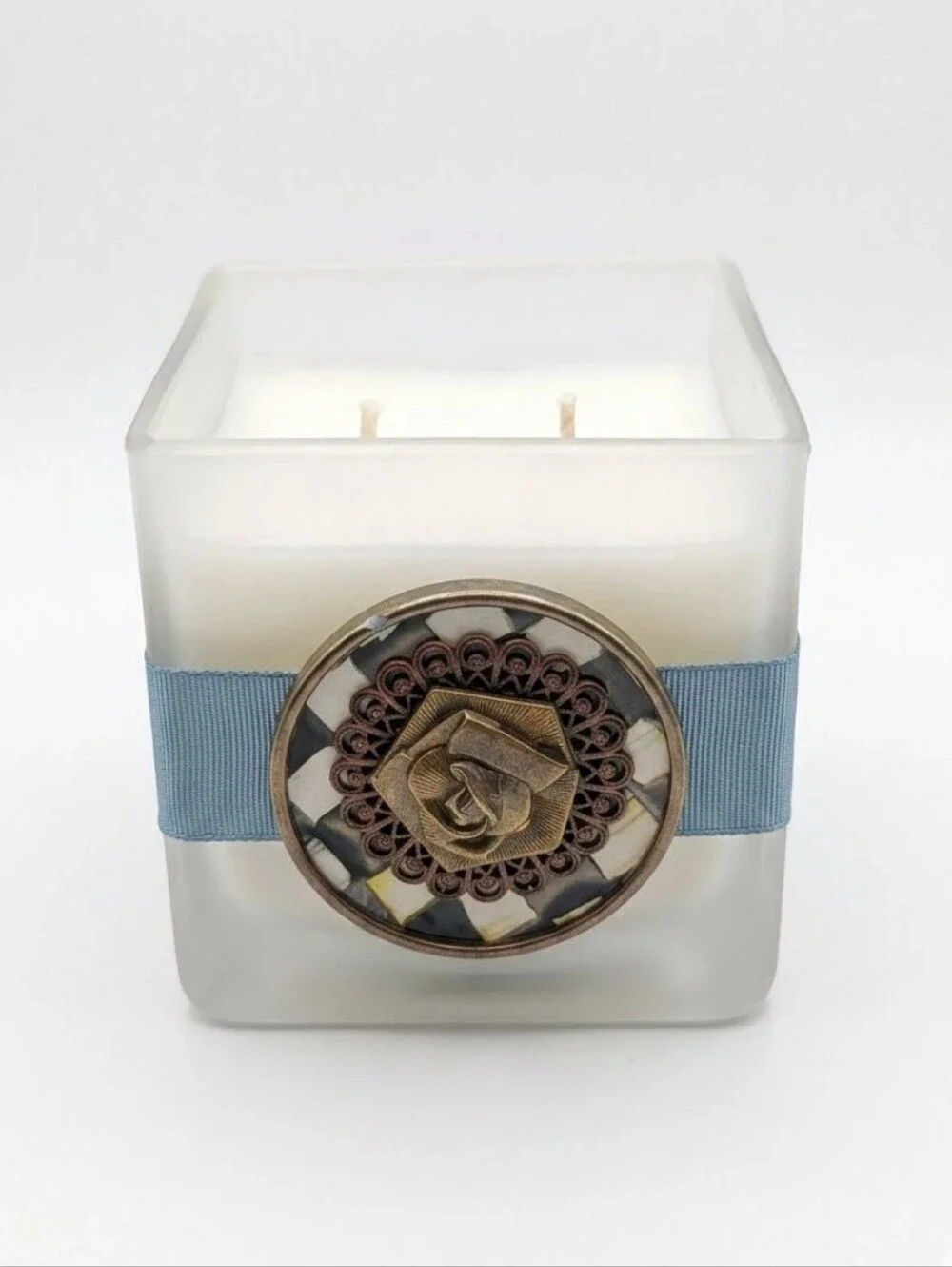 Mackenzie Childs Studio Scented Candle -Grapefruit, Lemon, & Black Currant